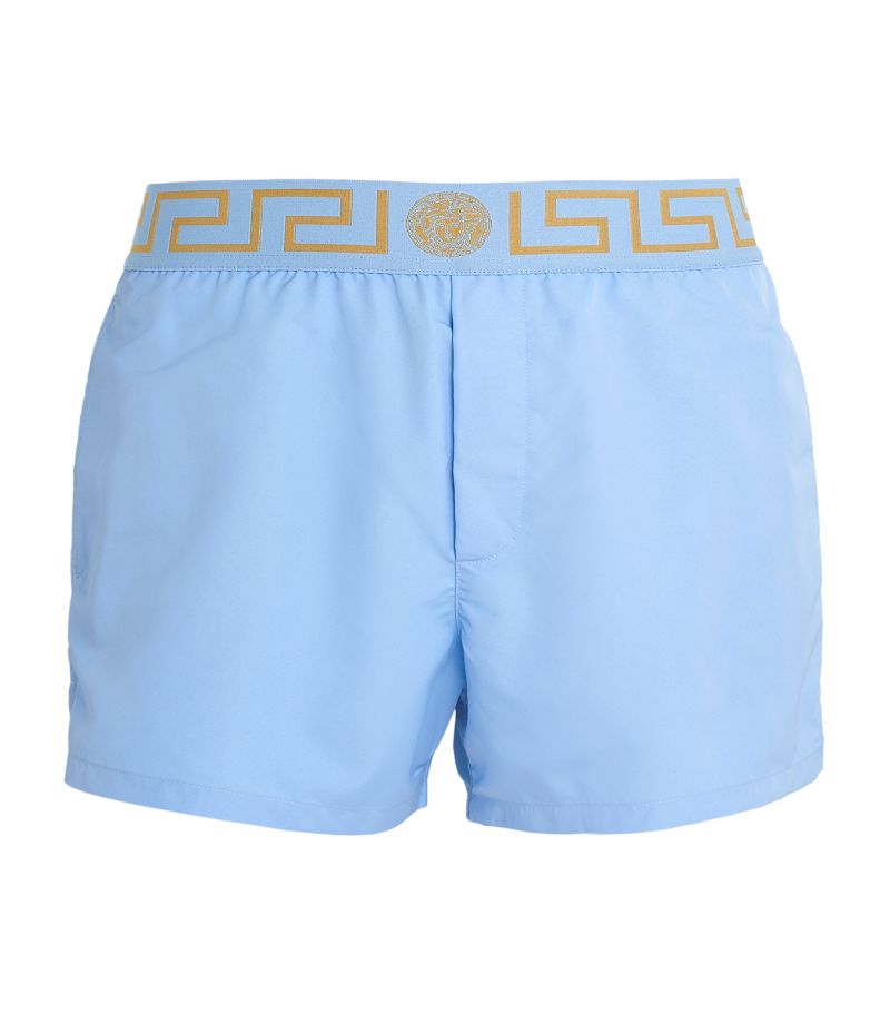 Versace Versace Greca-Waistband Swim Shorts