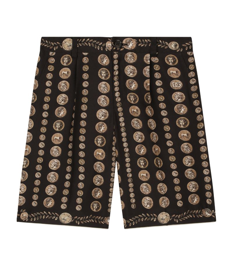 Dolce & Gabbana Dolce & Gabbana Kids Silk Bermuda Shorts (2-6 Years)