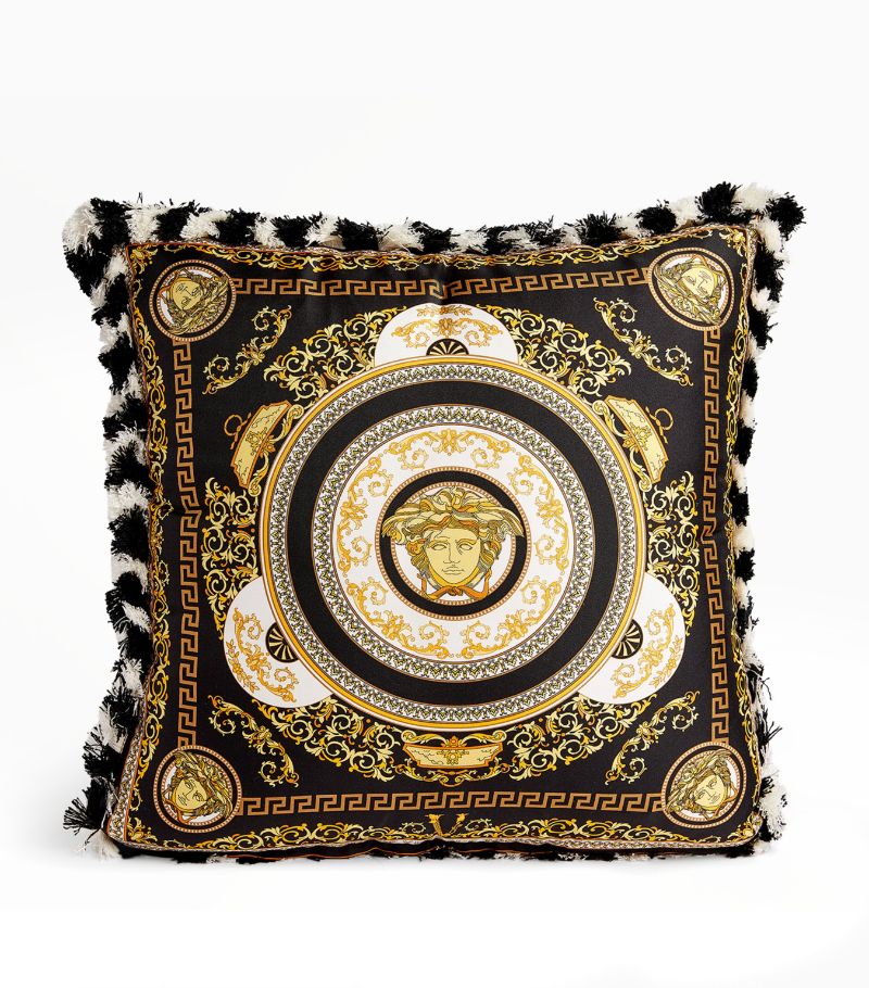 Versace Versace Silk Medusa Gala Cushion (45Cm X 45Cm)