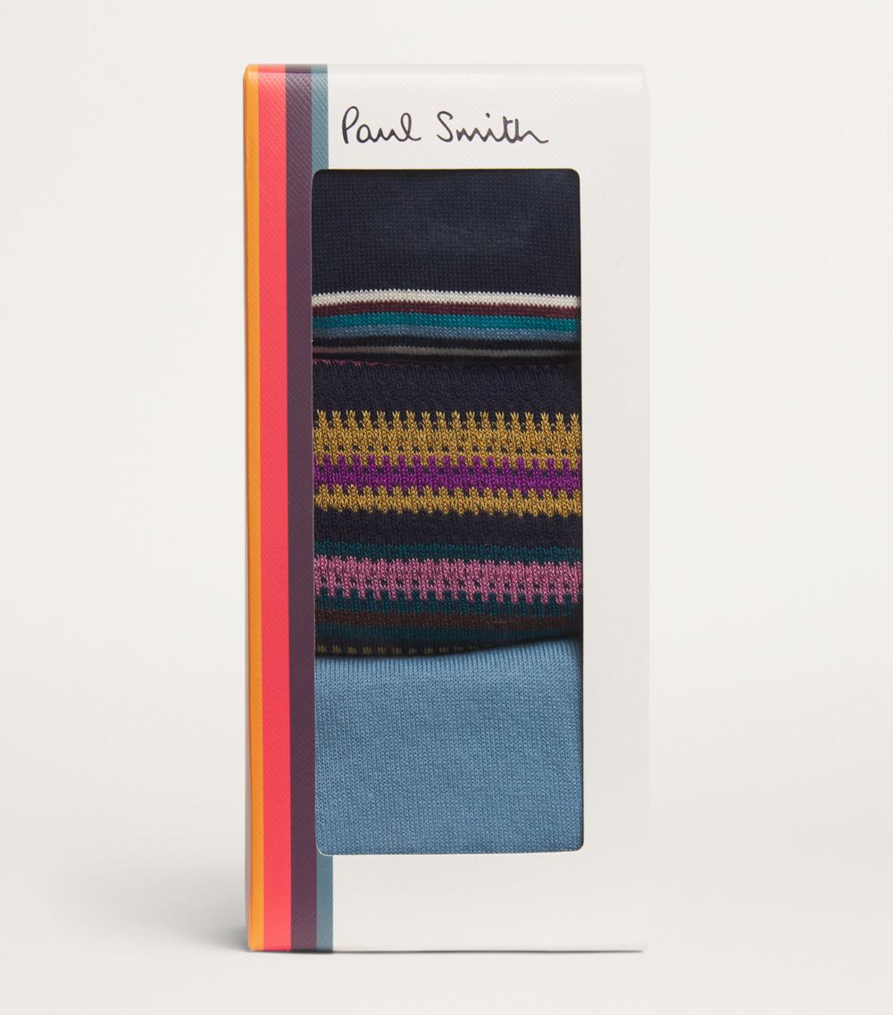 Paul Smith Paul Smith Signature Stripe Socks (Pack Of 3)