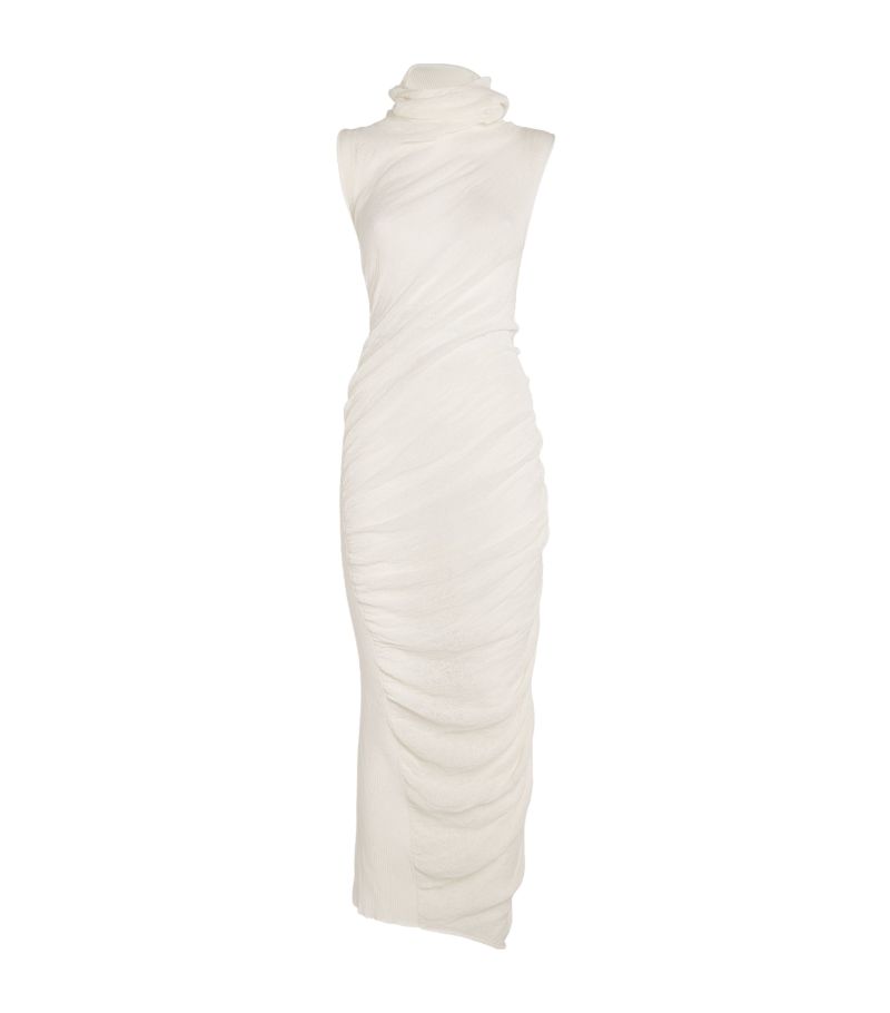 Issey Miyake Issey Miyake Rollneck Ambiguous Dress