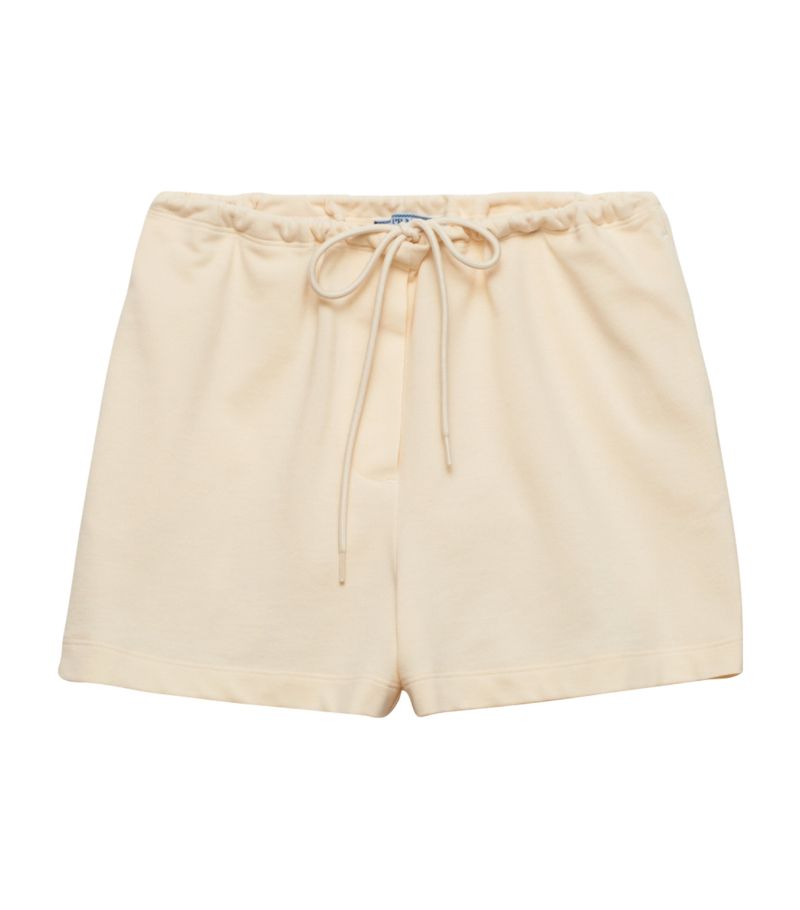 Prada Prada Cotton Piqué Shorts