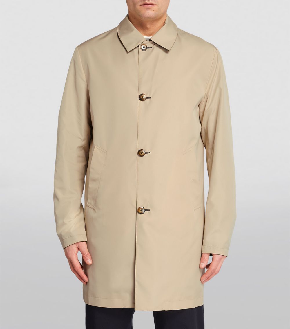 Canali Canali Reversible Mac Raincoat