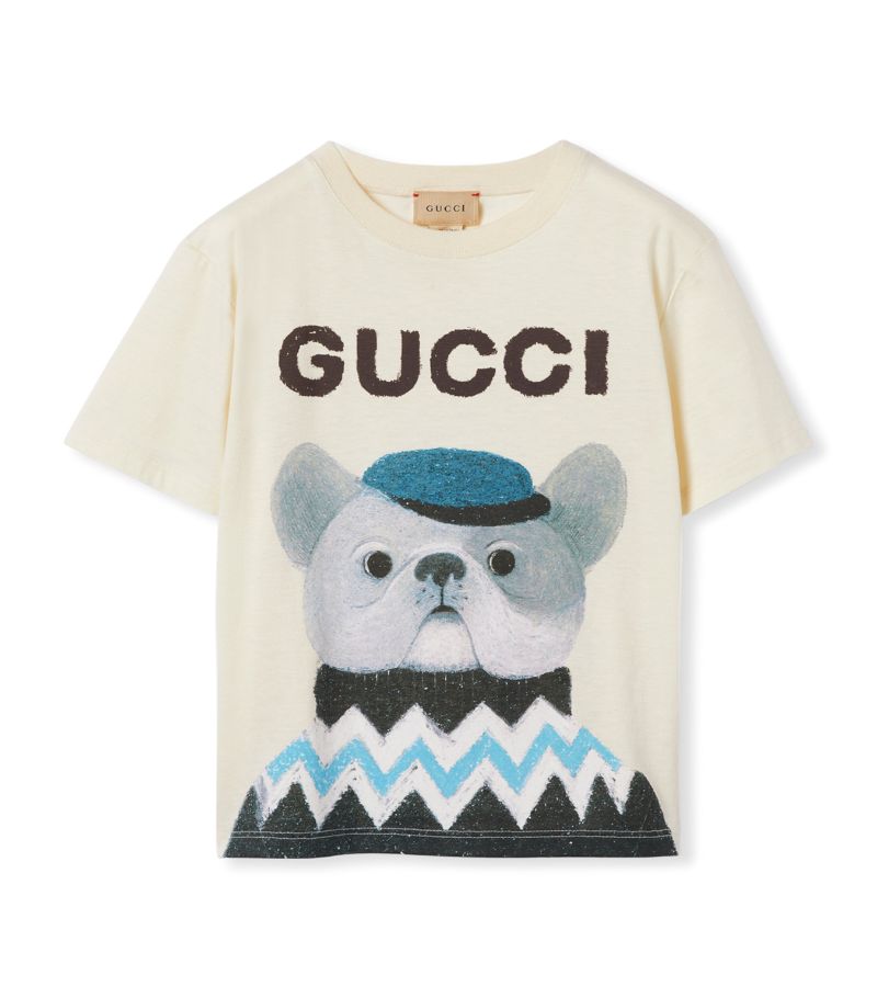 Gucci Gucci Kids X Seungyoun Kim Printed T-Shirt (4-12 Years)