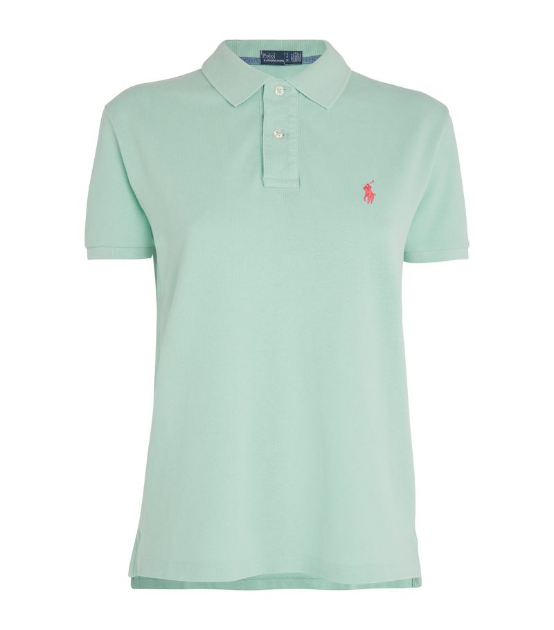 Polo Ralph Lauren Polo Ralph Lauren Cotton Mesh Custom-Fit Polo Shirt