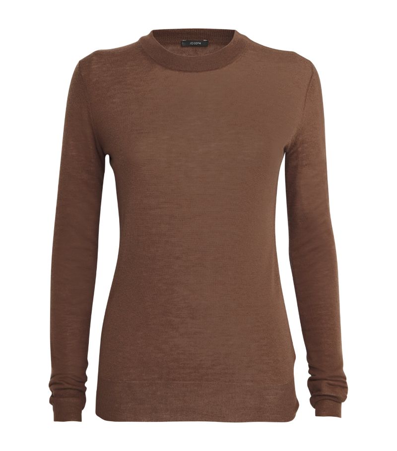 Joseph Joseph Cashmere Round-Neck Cashair Sweater