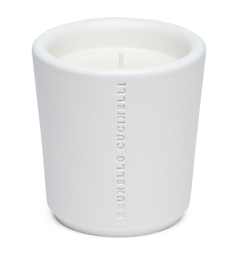 Brunello Cucinelli Brunello Cucinelli Ebony And Teak Candle