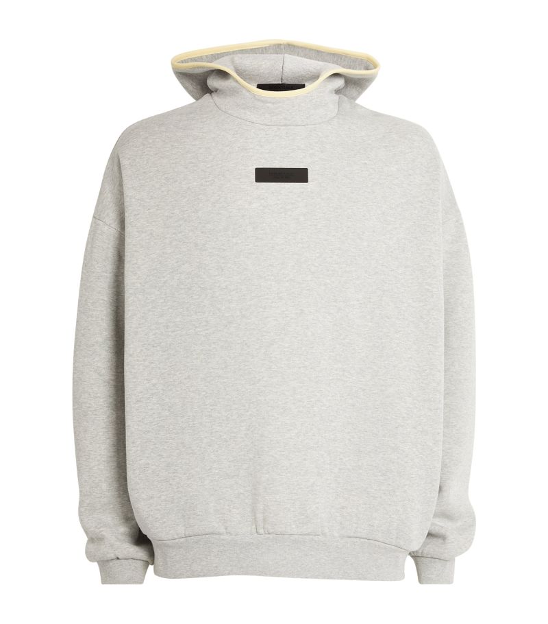 Fear Of God Essentials Fear Of God Essentials Logo-Patch Hoodie