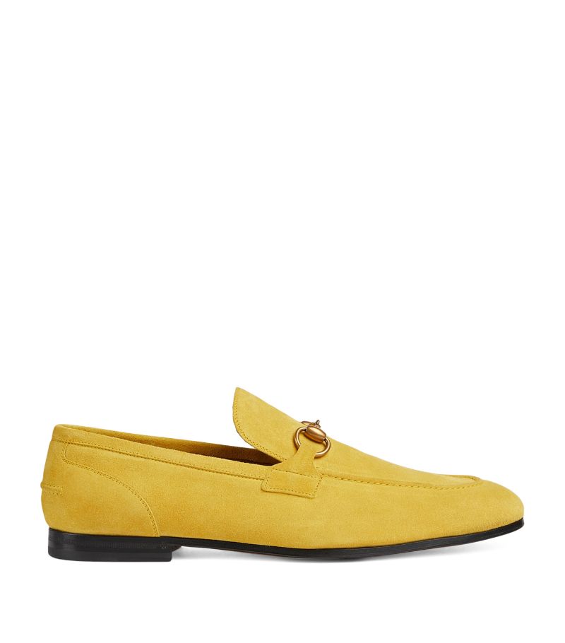 Gucci Gucci Suede Jordaan Loafers