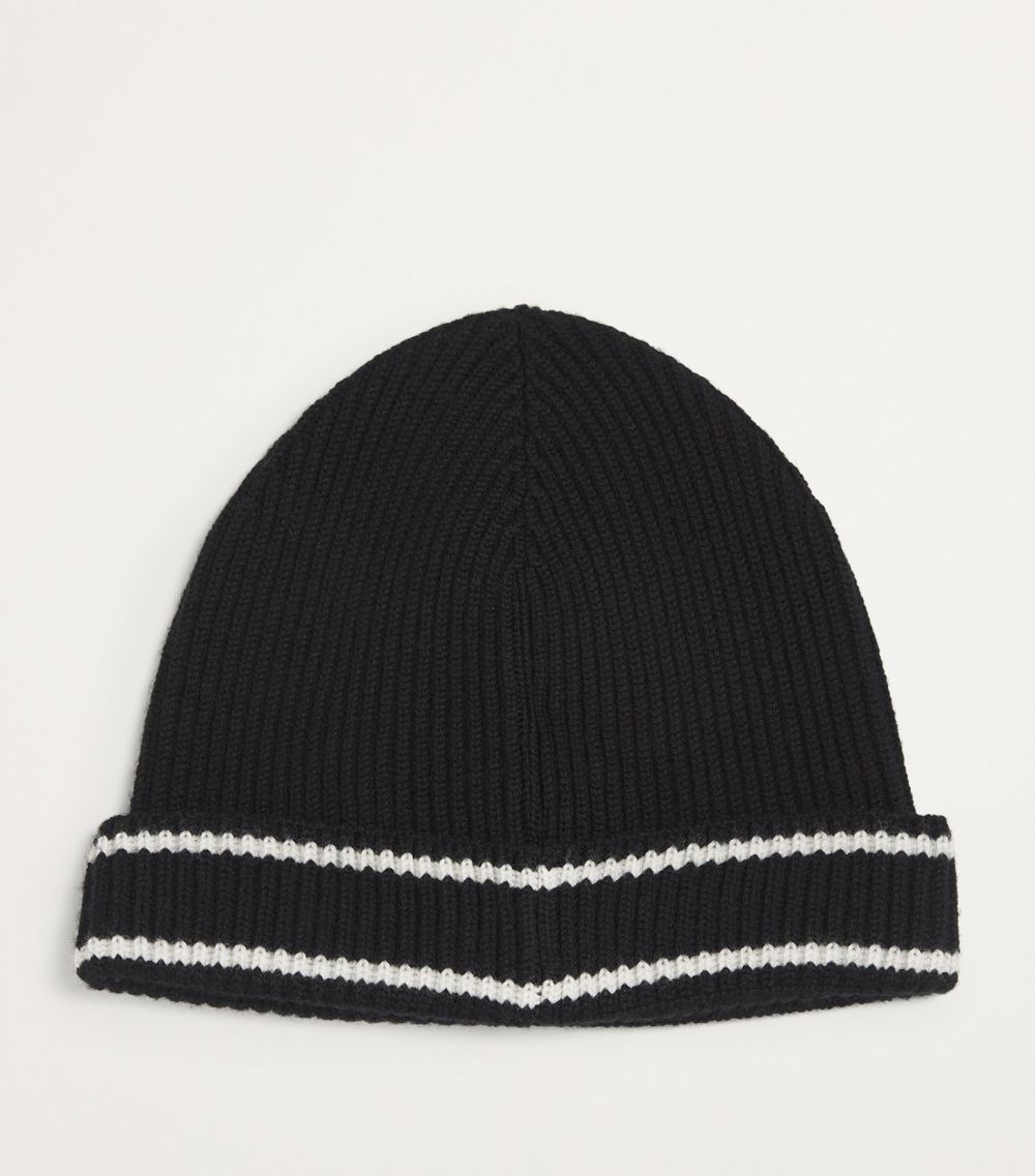 Balmain Balmain Kids Wool Logo-Patch Beanie