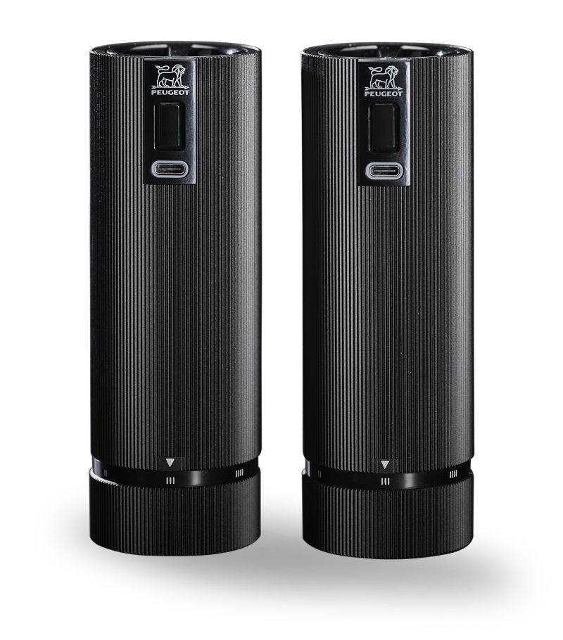 Peugeot Peugeot Night Electric Salt And Pepper Mill Set