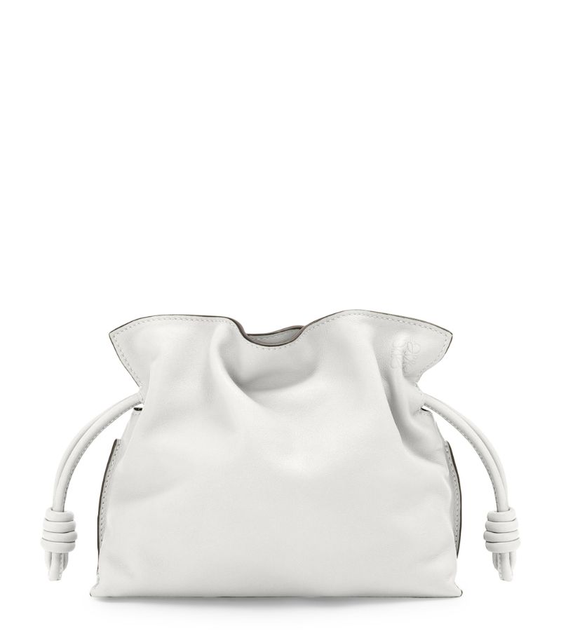 Loewe LOEWE Mini Leather Flamenco Clutch Bag