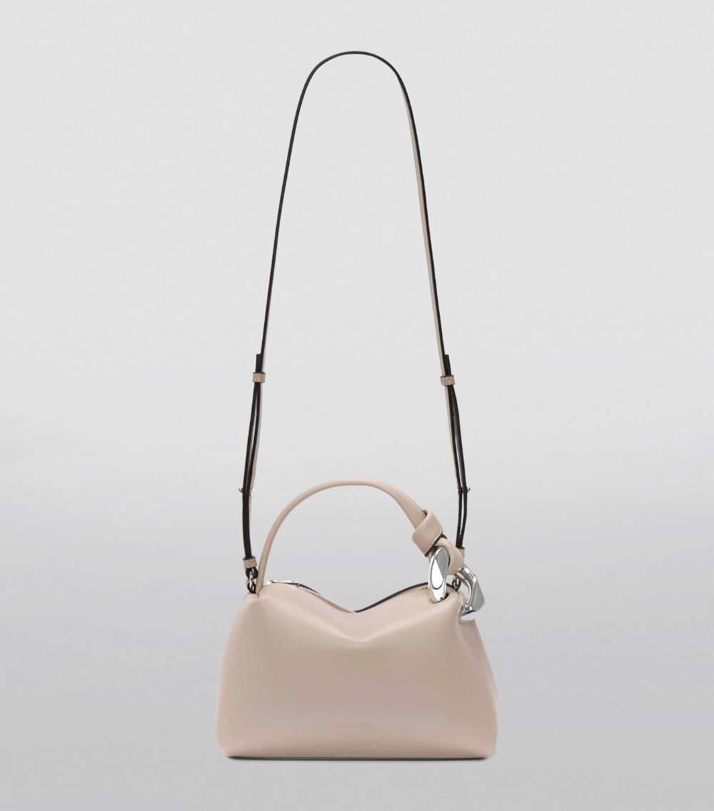 Jw Anderson Jw Anderson Small Leather Corner Top-Handle Bag