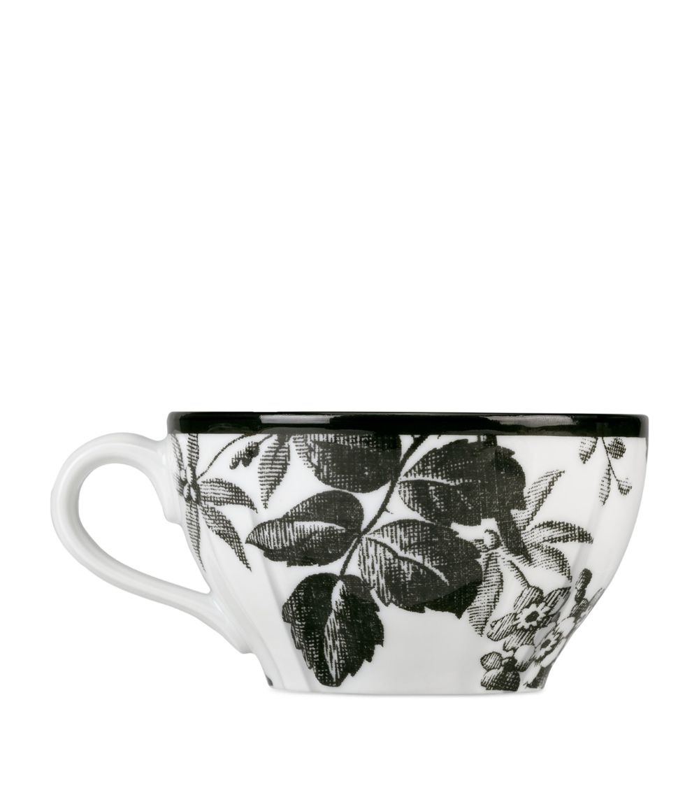 Gucci Gucci Set Of 2 Herbarium Tea Cups And Saucers