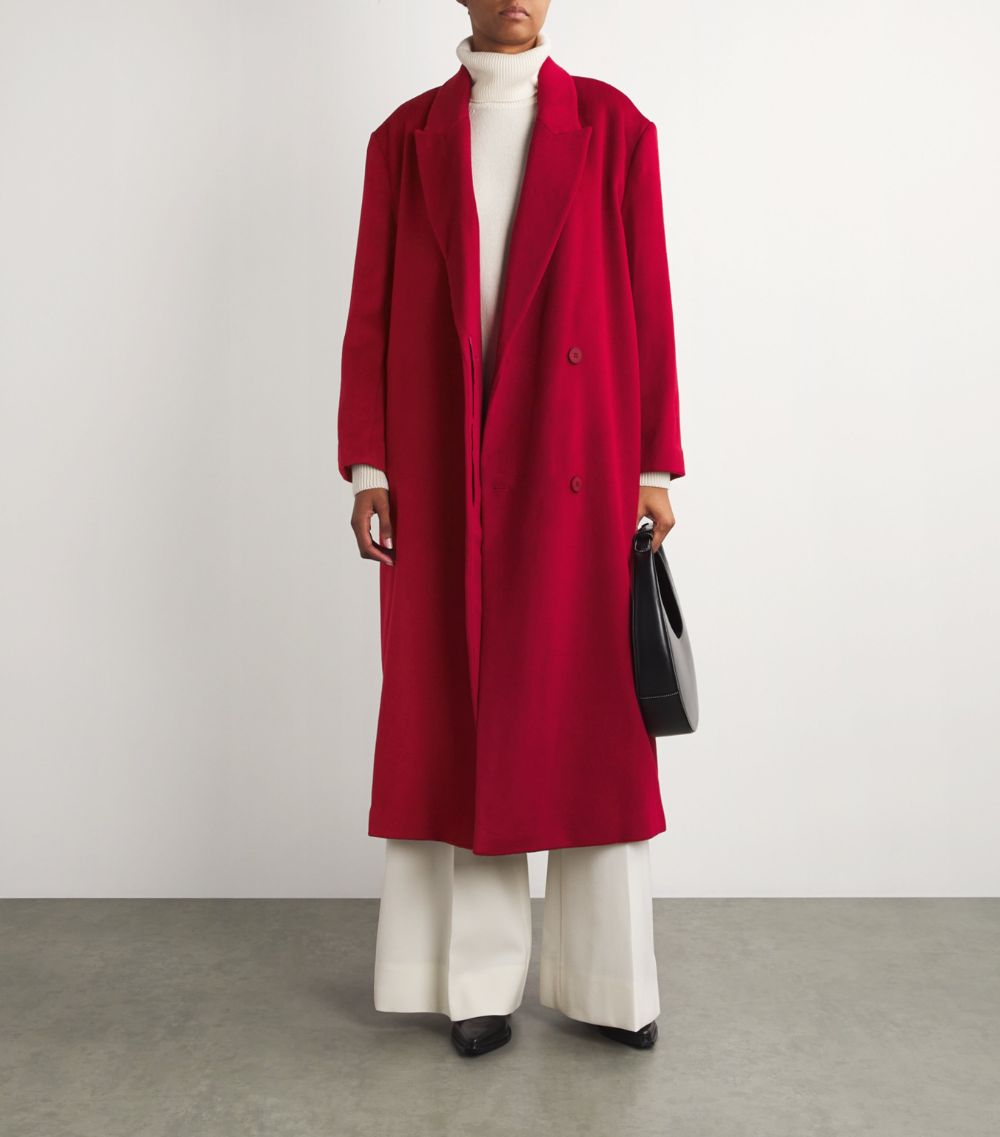 Staud Staud Wool-Blend Serge Coat