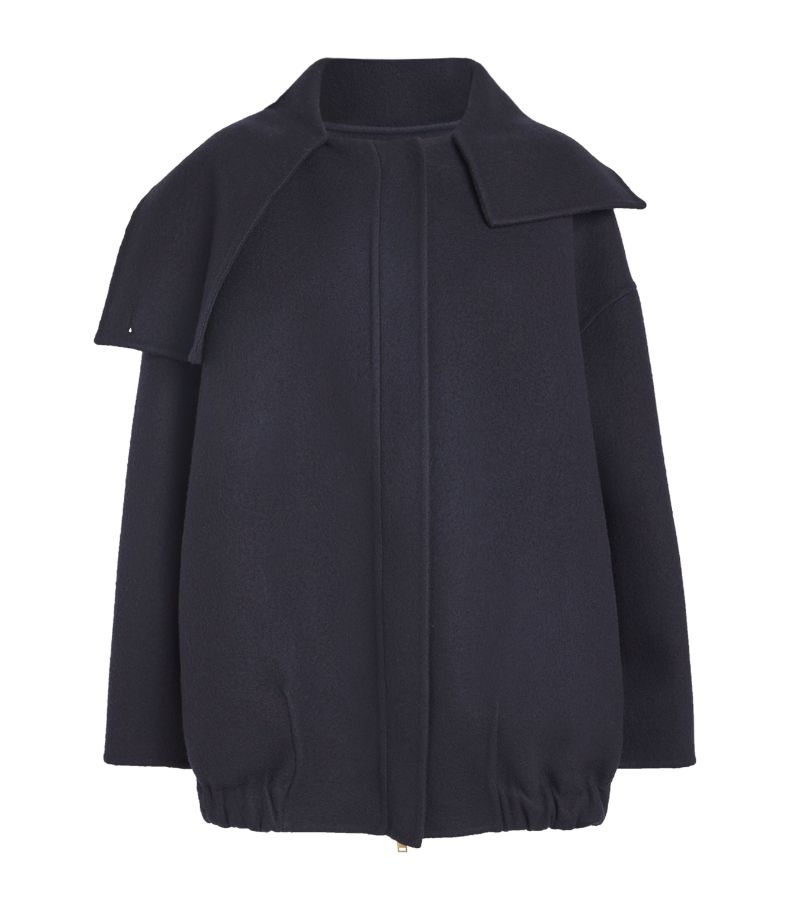 Fabiana Filippi Fabiana Filippi Boiled Wool Bomber Jacket