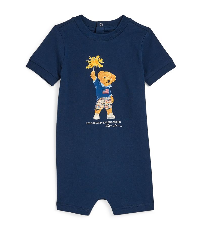 Ralph Lauren Kids Ralph Lauren Kids Polo Bear Playsuit (3-12 Months)