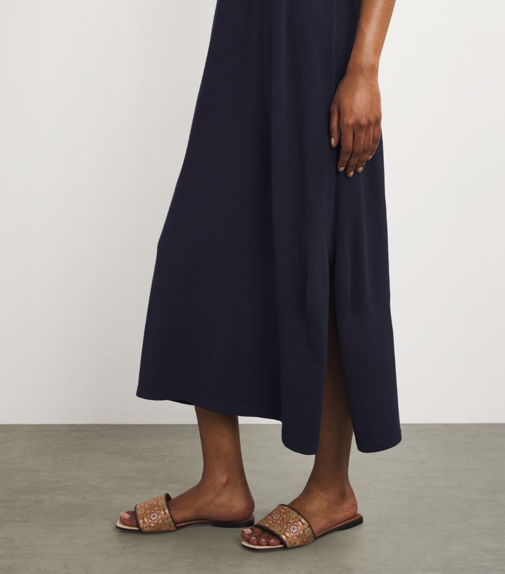 Weekend Max Mara Weekend Max Mara Knitted Sleeveless Midi Dress