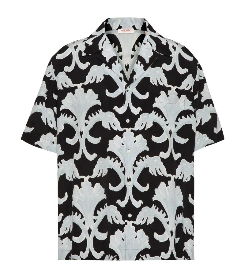 Valentino Valentino Silk Printed Shirt