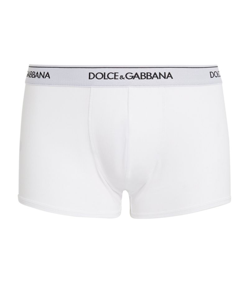 Dolce & Gabbana Dolce & Gabbana Logo Trunks (Pack Of 2)