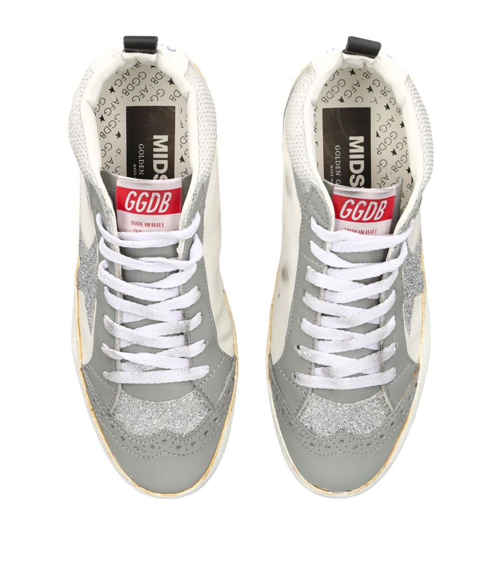 Golden Goose Golden Goose Leather Mid Star Sneakers