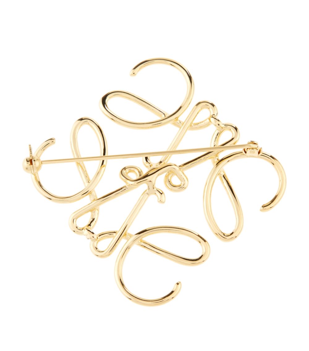 Loewe Loewe Anagram Brooch