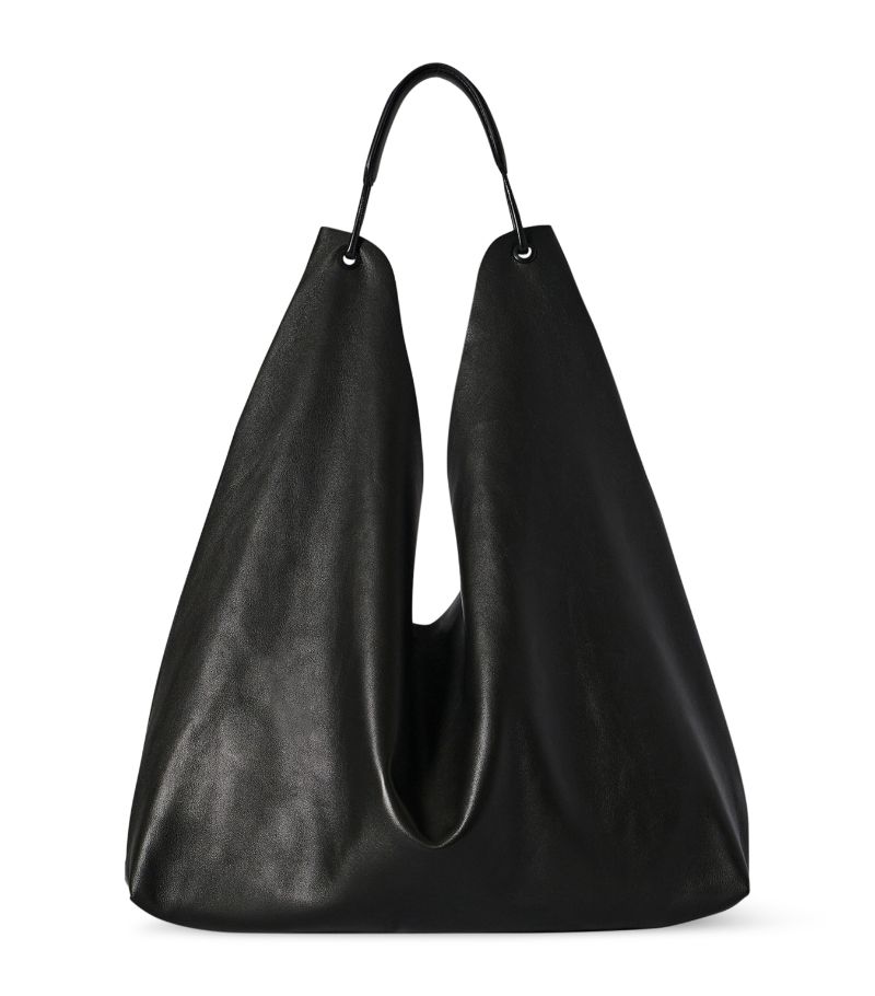 The Row The Row Leather Bindle 3 Shoulder Bag