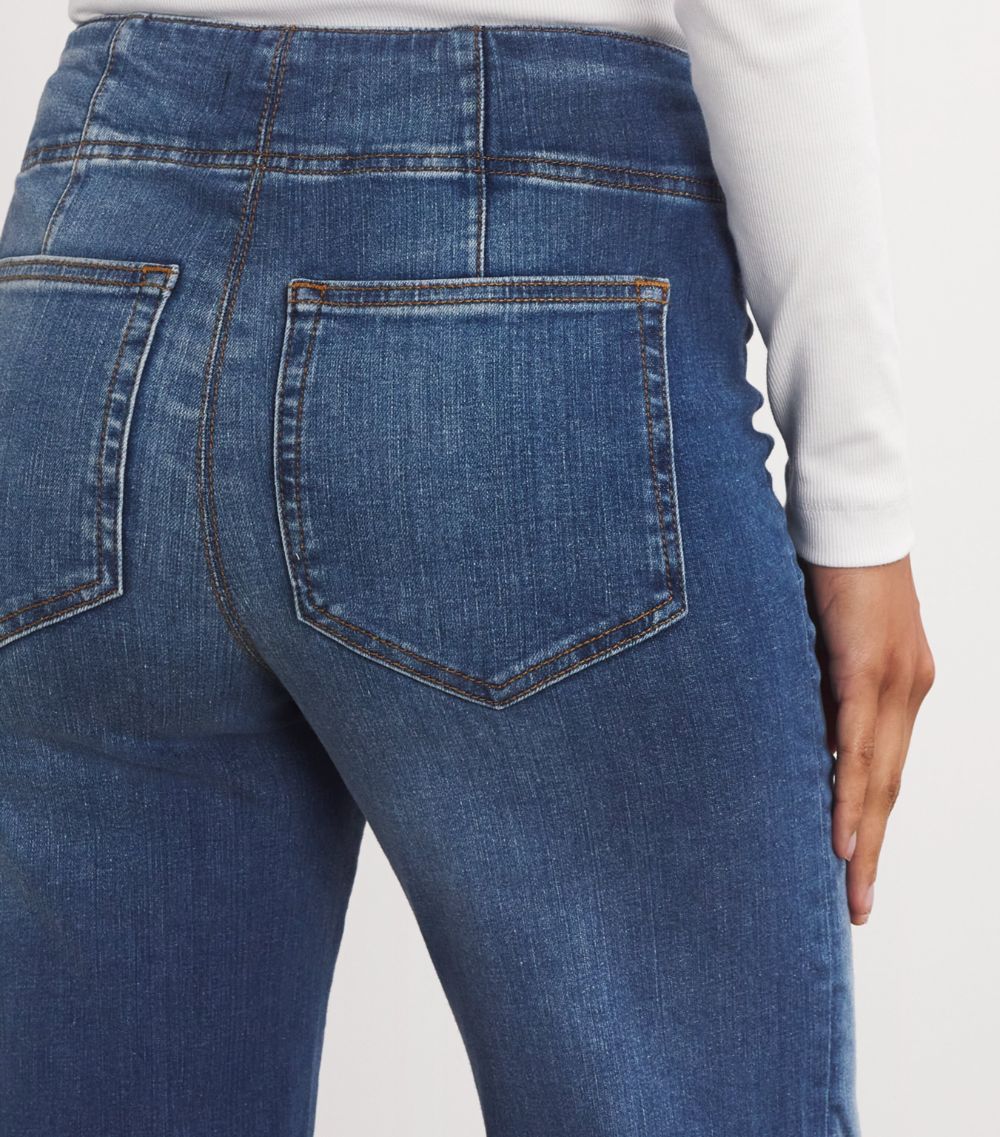 Me+Em Me+Em Kick Flare Travel High-Rise Jeans