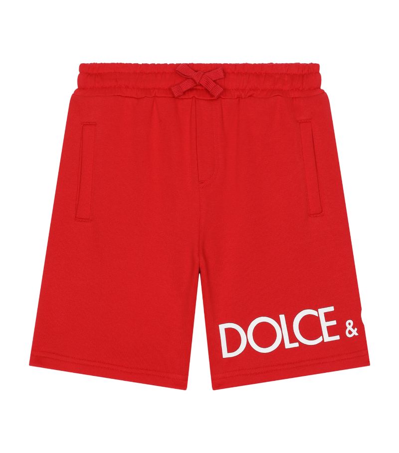 Dolce & Gabbana Dolce & Gabbana Kids Logo Bermuda Sweatshorts (2-6 Years)