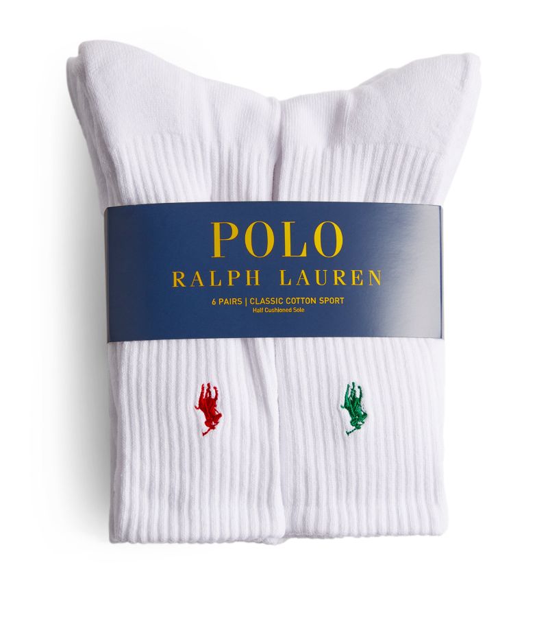 Polo Ralph Lauren Polo Ralph Lauren Polo Pony Socks (Pack Of 6)