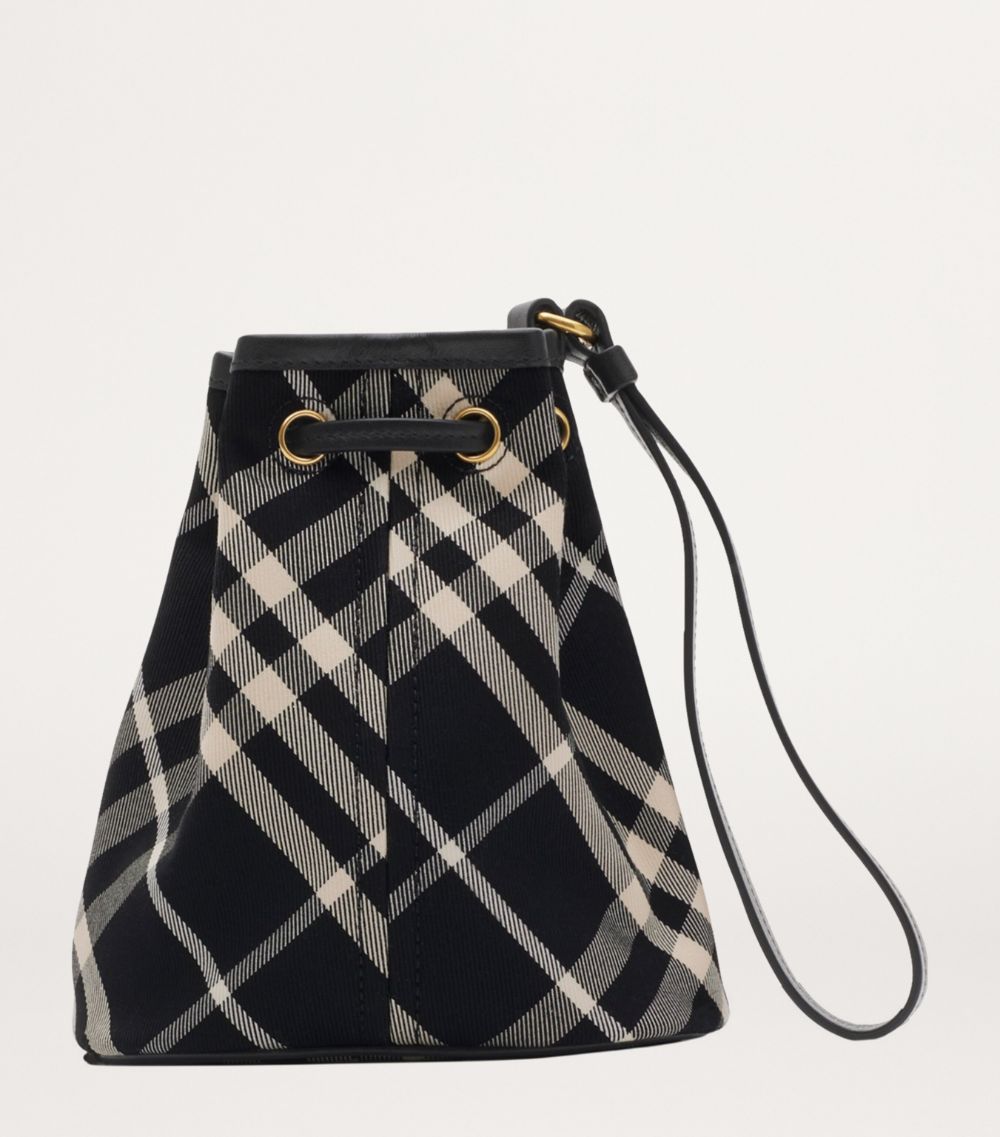 Burberry Burberry Check Drawstring Pouch