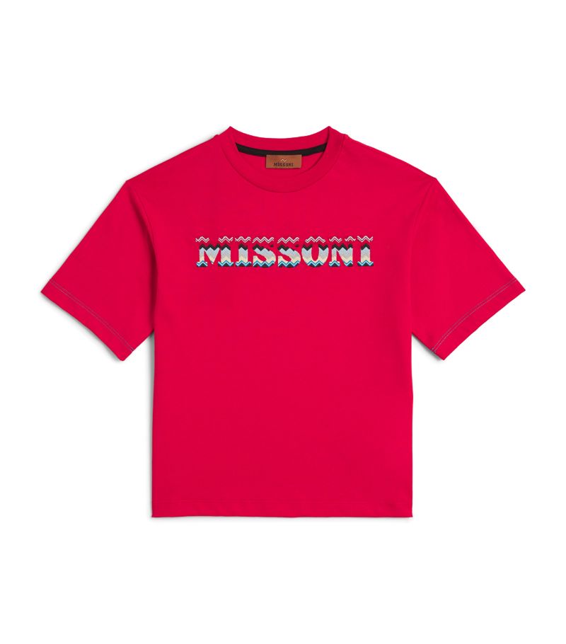 Missoni Kids Missoni Kids Cotton Logo T-Shirt (12-14 Years)