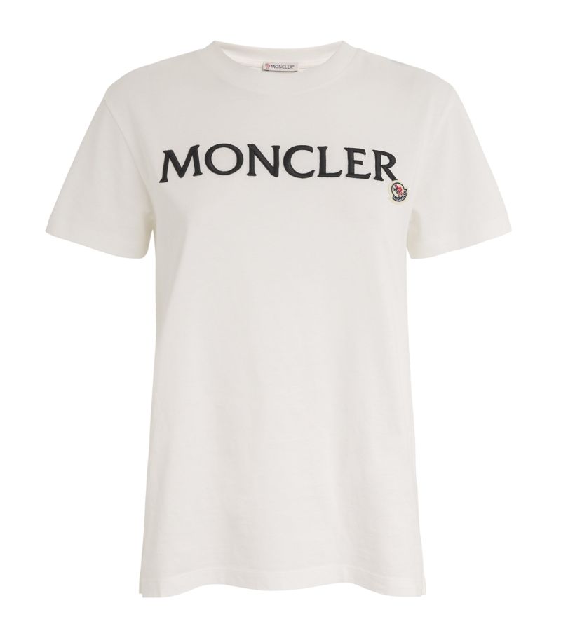 Moncler Moncler Embroidered Logo T-Shirt