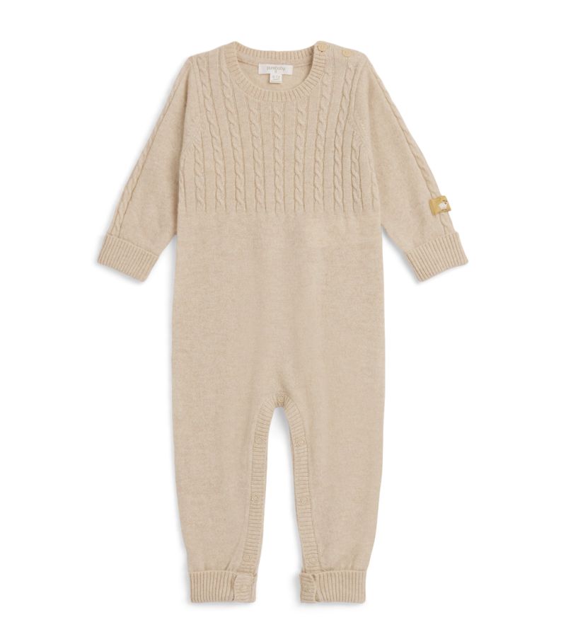 Purebaby Purebaby Cashmere Cable Knit All-In-One (0-18 Months)