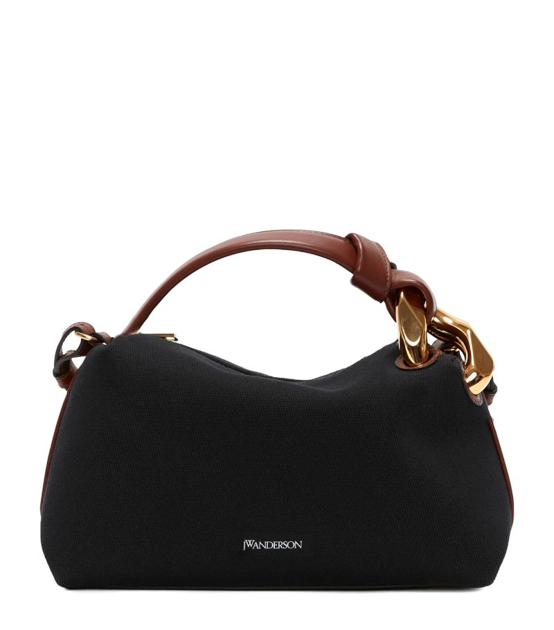 Jw Anderson Jw Anderson Leather Corner Top-Handle Bag