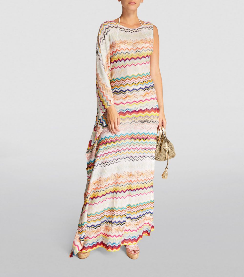 Missoni Missoni One-Shoulder Beach Cover-Up