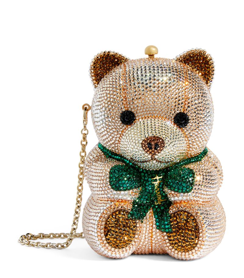 Judith Leiber Judith Leiber Embellished Harrods Bear Clutch Bag