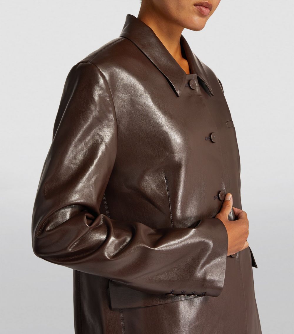 Nanushka Nanushka Faux-Leather Hadasa Jacket