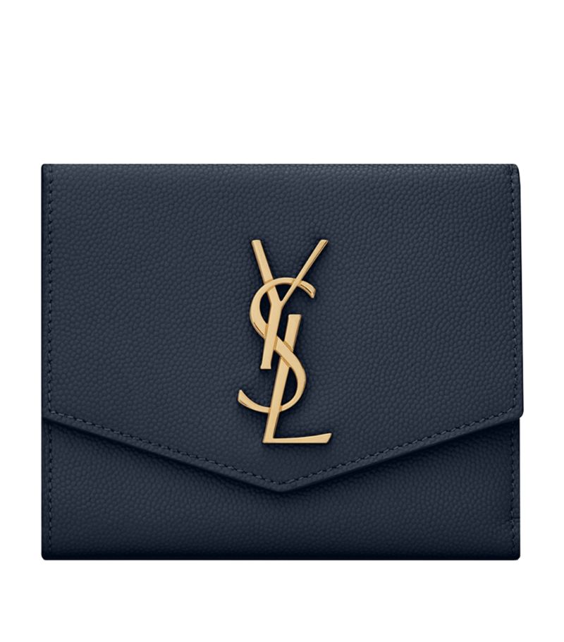 Saint Laurent Saint Laurent Small Leather Uptown Wallet