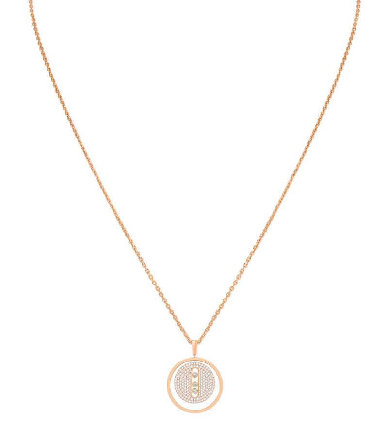 Messika Messika Rose Gold And Diamond Lucky Move Necklace