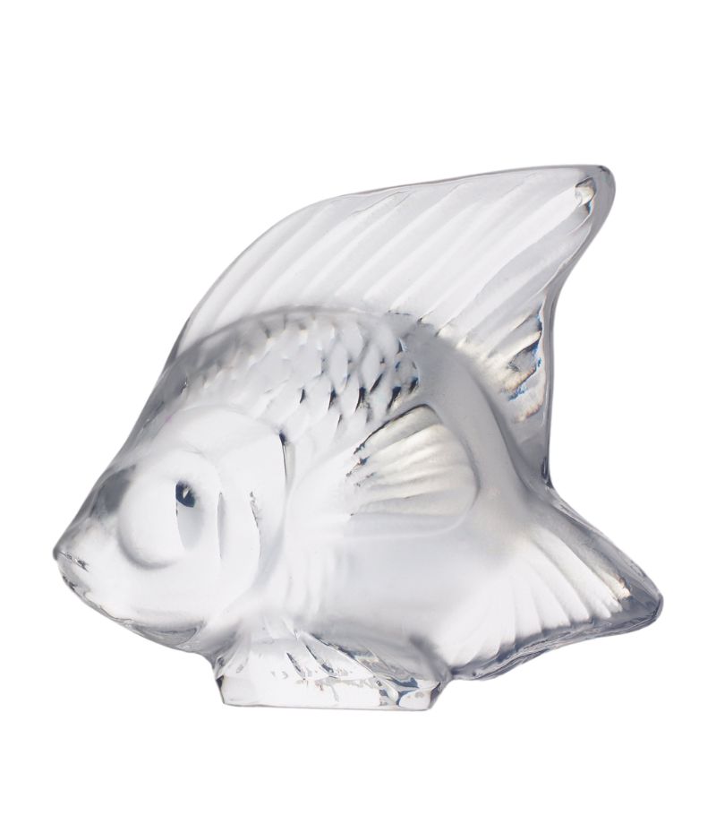 Lalique Lalique Crystal Fish Sculpture