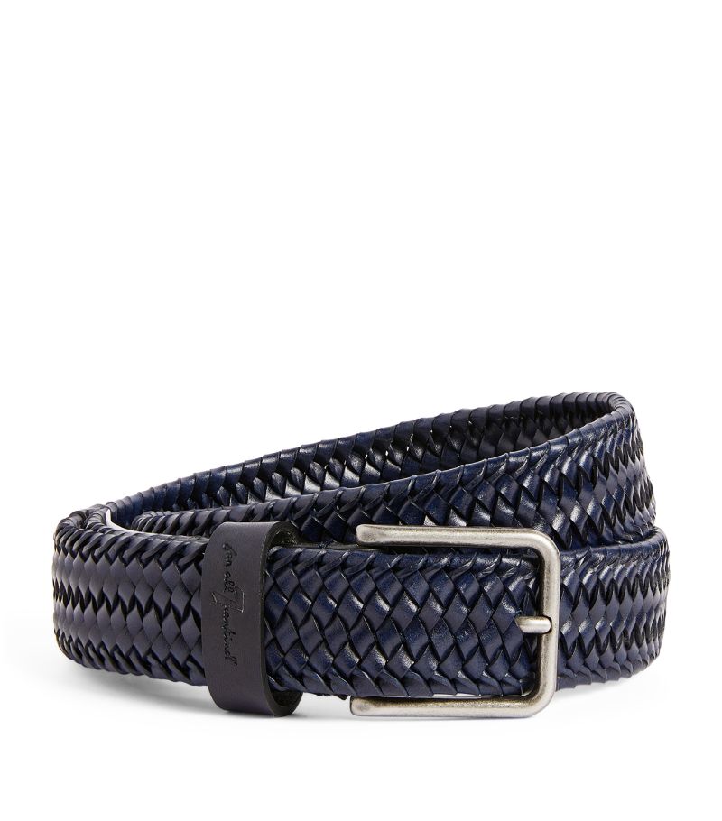 7 For All Mankind 7 For All Mankind Leather Woven Belt