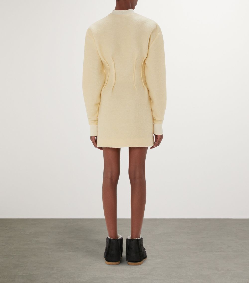 Jw Anderson Jw Anderson Brushed Hourglass Mini Dress