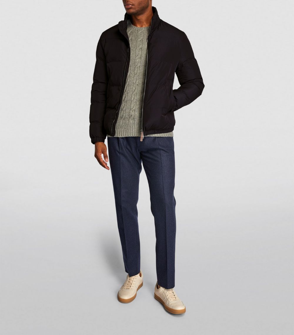 Canali Canali Zip-Front Puffer Jacket