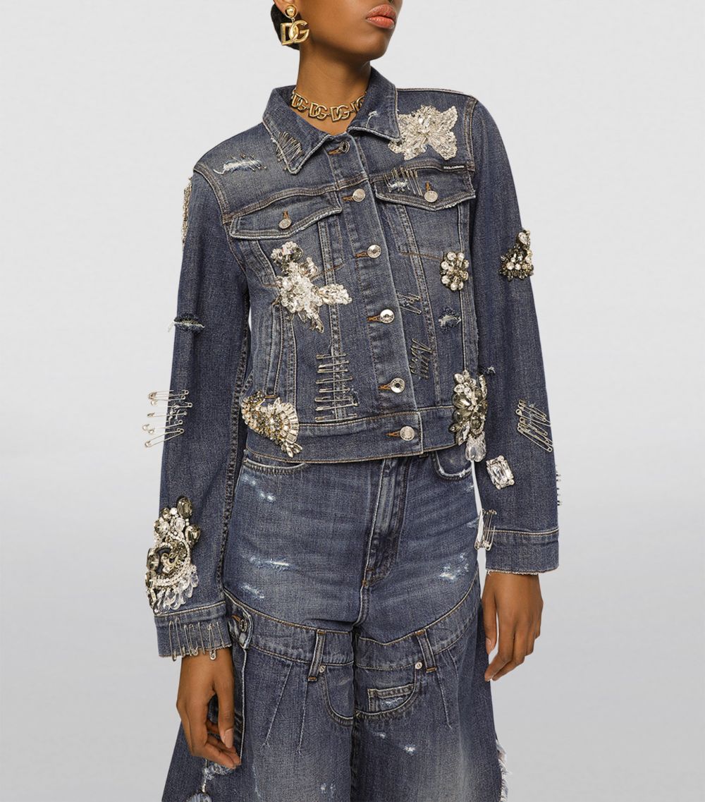 Dolce & Gabbana Dolce & Gabbana Embellished Denim Jacket