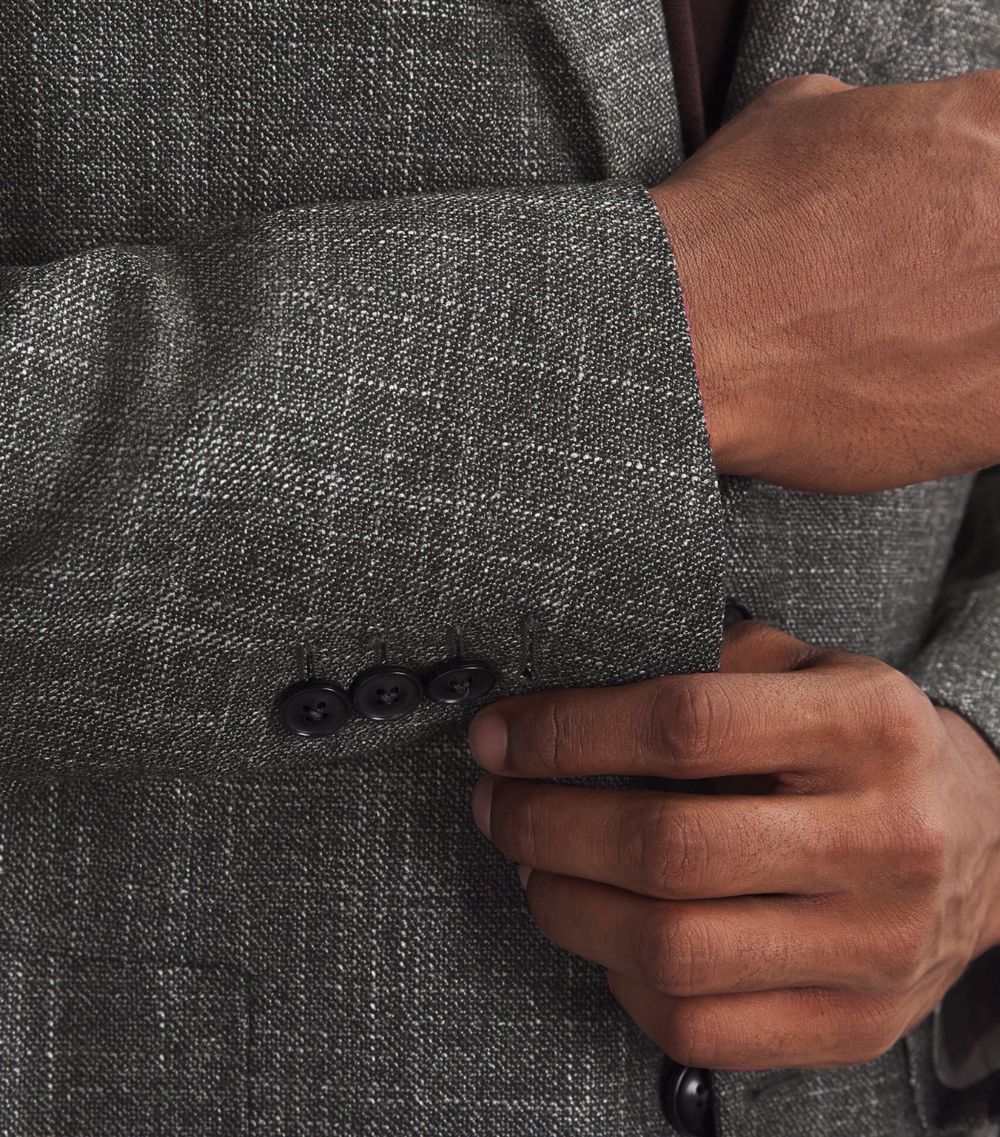 Canali Canali Wool-Silk-Cashmere 90Th Anniversary Blazer