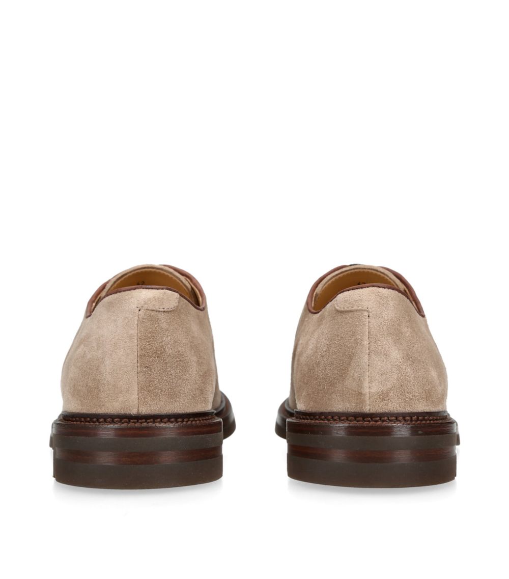 Brunello Cucinelli Brunello Cucinelli Suede Derby Shoes