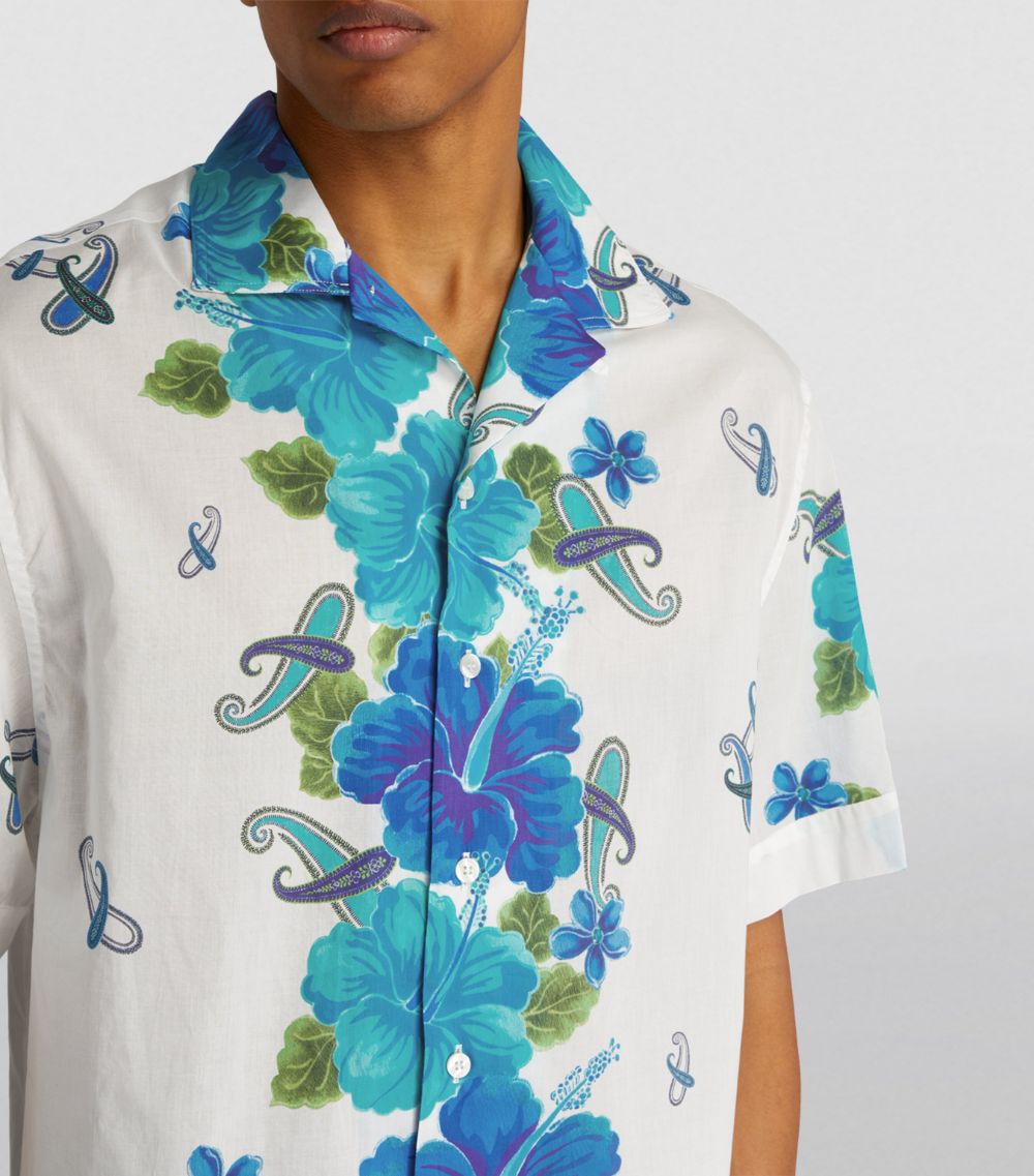 Etro Etro Cotton Hydrangea Shirt