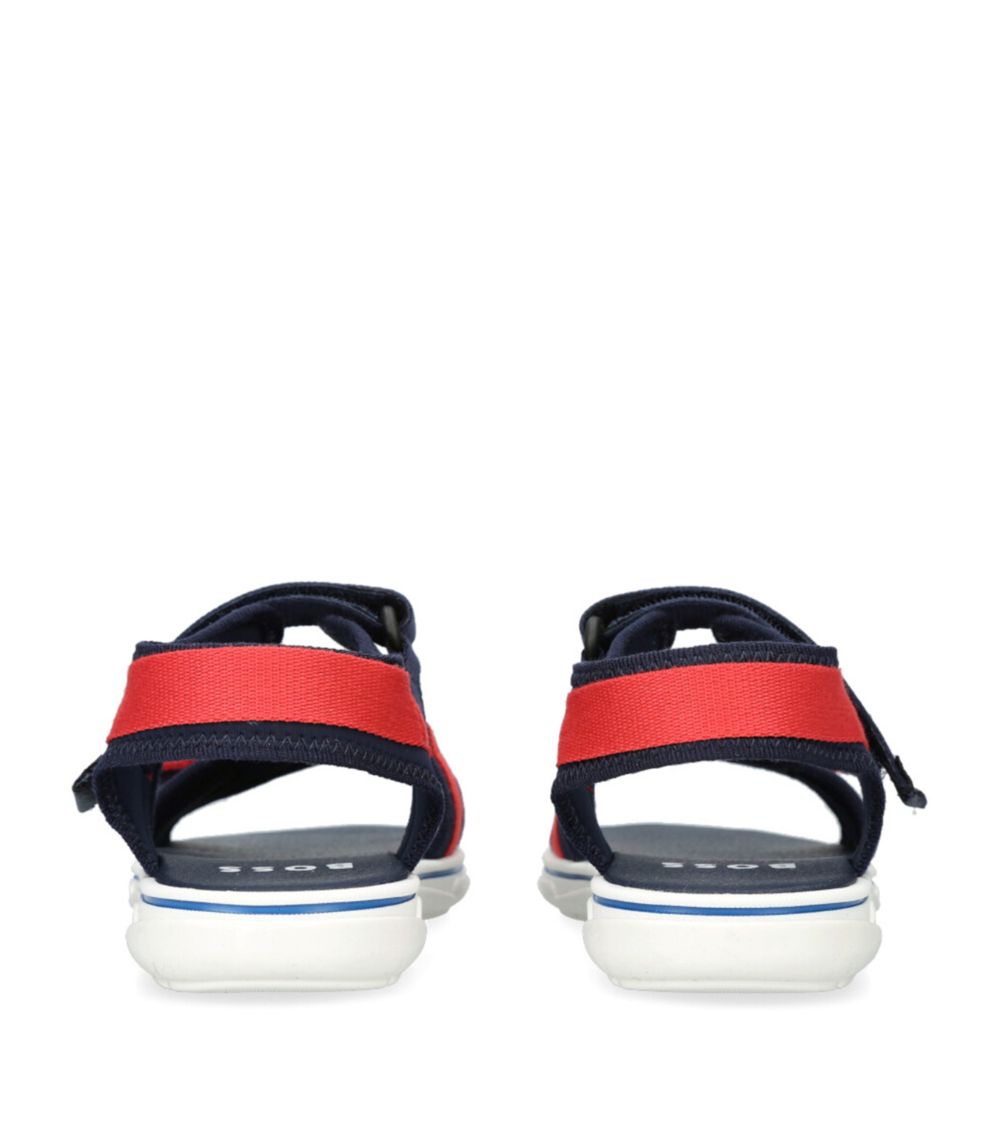 Boss Kidswear BOSS Kidswear Logo Velcro Sandals