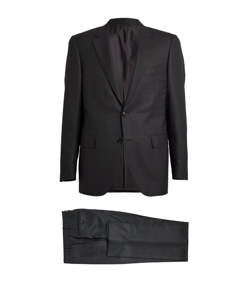 Canali Canali Wool Single-Breasted Suit
